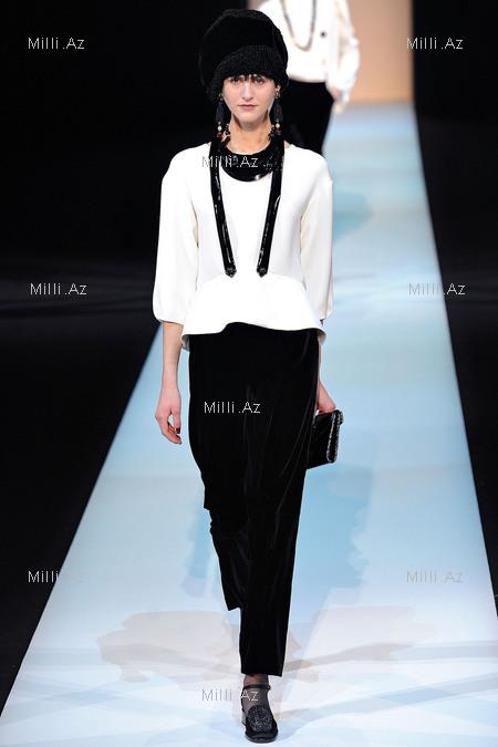 Giorgio Armani-nin yeni kolleksiyası - FOTO