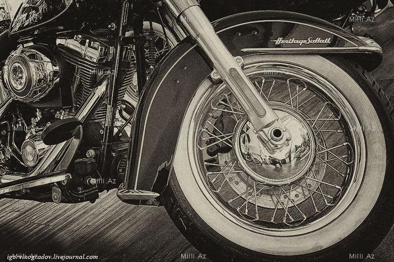 "Harley-Davidson" arzusu - FOTO