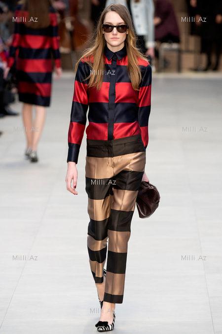 Yırtıcılıq və romantika: Burberry-nin yeni kolleksiyası - FOTO