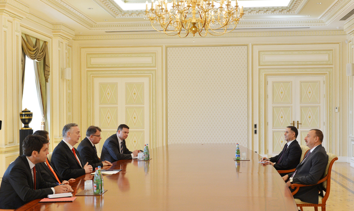 Prezident İlham Əliyev bir sıra görüşlər keçirib - YENİLƏNİB - FOTO