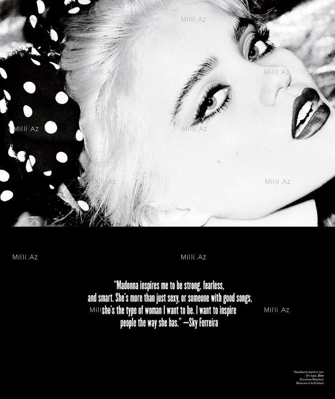 Supermodel Madonnaya oxşamaq istədi - FOТO