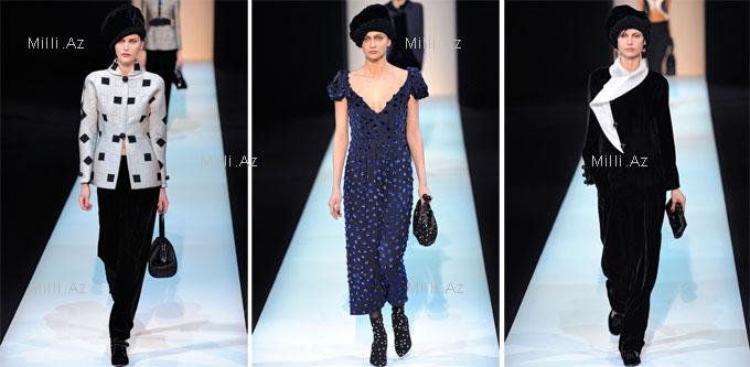 Giorgio Armani-nin yeni kolleksiyası - FOTO