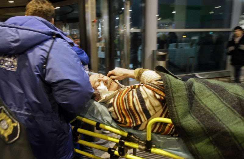"Domodedovo"da partlayış: 35 ölü, 180 yaralı - YENİLƏNİR-VİDEO-FOTO