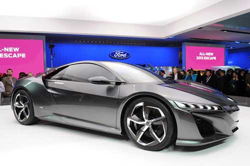 Acura NSX Concept II: nəfəs alan qüvvə - FOTO