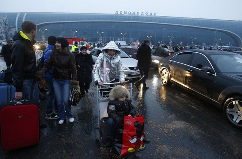 "Domodedovo"da partlayış: 35 ölü, 180 yaralı - YENİLƏNİR-VİDEO-FOTO