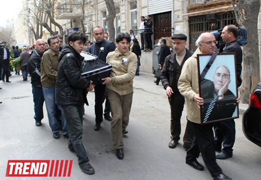 Xalq artisti Nodar Şaşıqoğlu II Fəxri xiyabanda dəfn olundu - YENİLƏNİB - FOTO