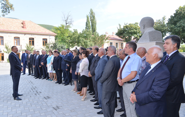 Prezident İlham Əliyev: "Biz bütün dövrlərdə, müstəqilliyin son 20 ili ərzində inamla irəliyə gedirik, öz gücümüzü artırırıq, iqtisadiyyatımızı gücləndiririk" - YENİLƏNİB - FOTO