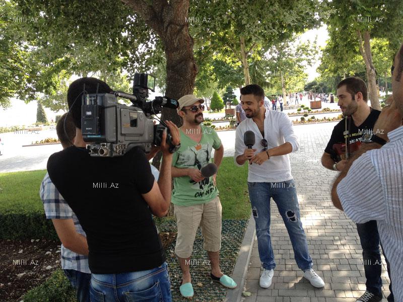 Tanınmış azərbaycanlı reper ortalığı qarışdırdı - VİDEO - FOTO