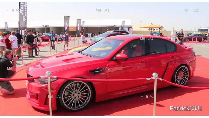 Al-qırmızı, unikal BMW - VİDEO - FOTO
