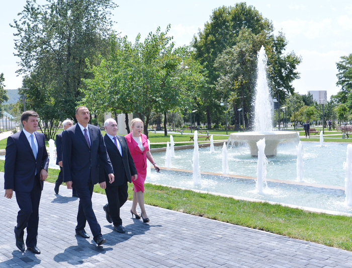 Prezident İlham Əliyev: "Biz bütün dövrlərdə, müstəqilliyin son 20 ili ərzində inamla irəliyə gedirik, öz gücümüzü artırırıq, iqtisadiyyatımızı gücləndiririk" - YENİLƏNİB - FOTO