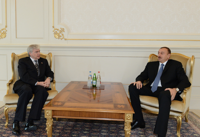 Prezident İlham Əliyev bir sıra görüşlər keçirib - YENİLƏNİB - FOTO