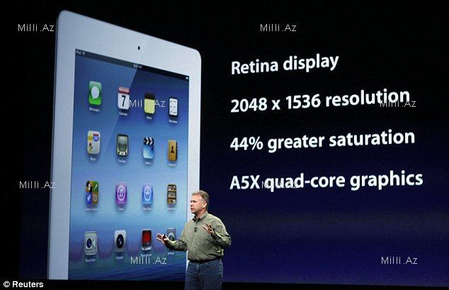 "iPad3" təqdim olundu - VİDEO - FOTO