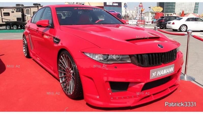 Al-qırmızı, unikal BMW - VİDEO - FOTO