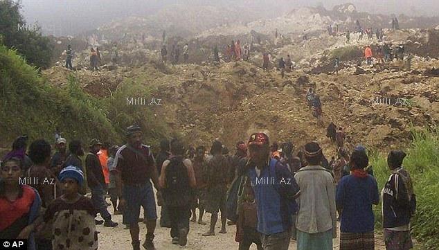 Kəndləri torpaq uddu: 40 ölü, onlarla yaralı var - FOTO