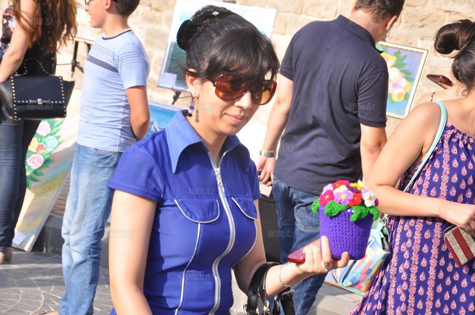 Bakıda "Xəyallarımızın rəsmlərdəki tərənnümü" sərgisi keçirildi - FOTO