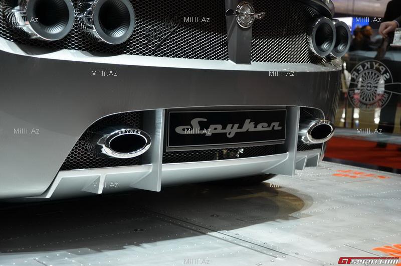 Yeni, konseptual Spyker - FOTOSESSİYA
