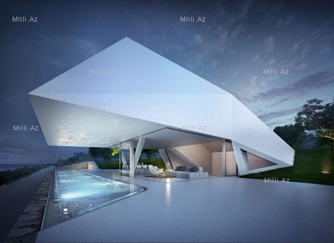 Rodos adasında bəyaz villa - FOTO