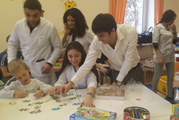 Leyla Əliyevanın təşəbbüsü ilə Moskvada Ümumdünya diabetlə mübarizə günü ilə əlaqədar tədbir keçirilib - FOTO