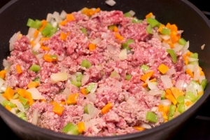 Günün təamı - beşamel souslu makaron - FOTO