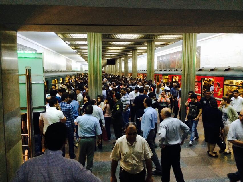 Bakı metrosunda baş verən yanğının səbəbi açıqlandı - YENİLƏNİB - FOTO - VİDEO
