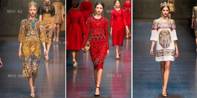 Dolce & Gabbana-nın yeni kolleksiyası - FOTO