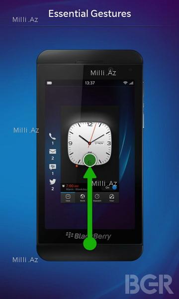 Tanış olun: yeni BlackBerry 10 əməliyyat sistemi - FOTOSESSİYA