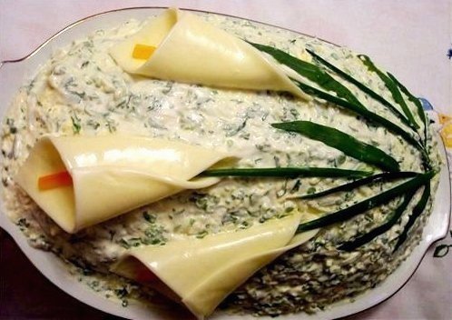 Günün təamı - Novruz süfrəsi üçün gözəl tərtibatlı salatlar - FOTO
