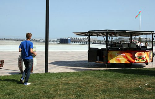 Yeni Bakı bulvarı - FOTOSESSİYA