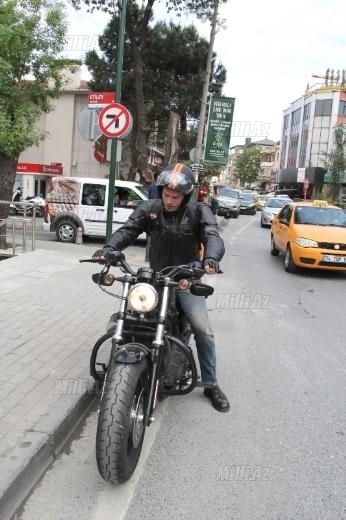 Kıvanc Talıtuğun motosiklini əlindən kim aldı? - FOTO