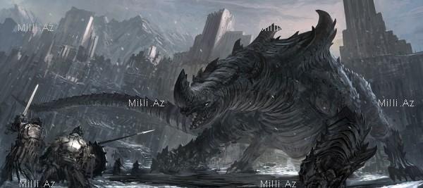 Gələcəyi çəkən məşhur rəssam - FOTO