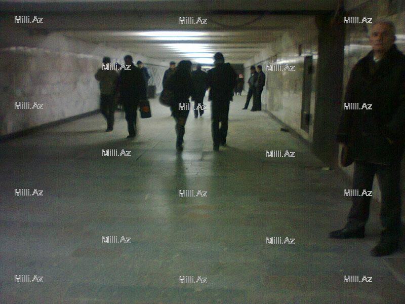 "Memar Əcəmi" stansiyasında yeni metro xəttinə keçid açılır - FOTO