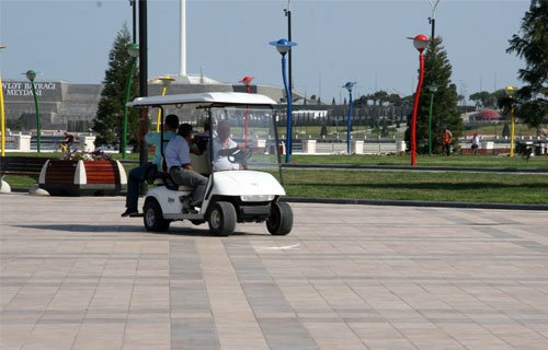 Yeni Bakı bulvarı - FOTOSESSİYA