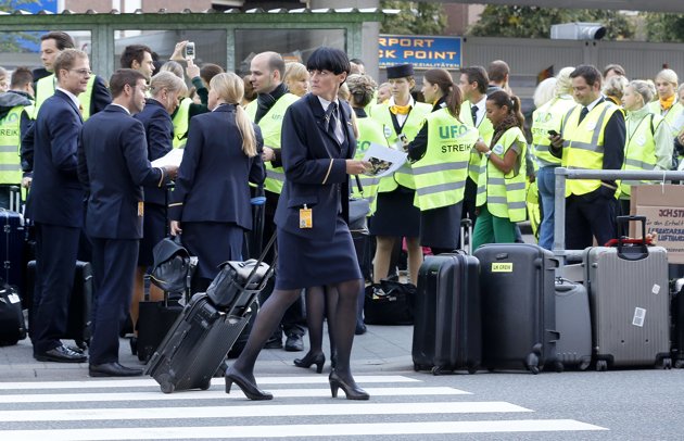 "Lufthansa" 100-dən çox reysini təxirə salıb - YENİLƏNİB - FOTO
