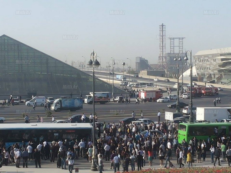 Bakı metrosunda baş verən yanğının səbəbi açıqlandı - YENİLƏNİB - FOTO - VİDEO