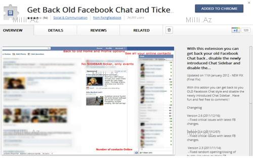 Əvvəlki Facebook-u qaytarmağın 10 yolu: Timeline-dan bezənlər üçün - FOTO