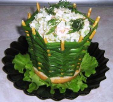 Günün təamı - Novruz süfrəsi üçün gözəl tərtibatlı salatlar - FOTO