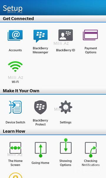 Tanış olun: yeni BlackBerry 10 əməliyyat sistemi - FOTOSESSİYA