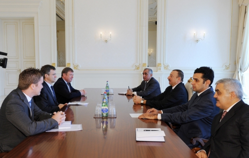 Prezident İlham Əliyev bir sıra görüşlər keçirib - YENİLƏNİB - FOTO
