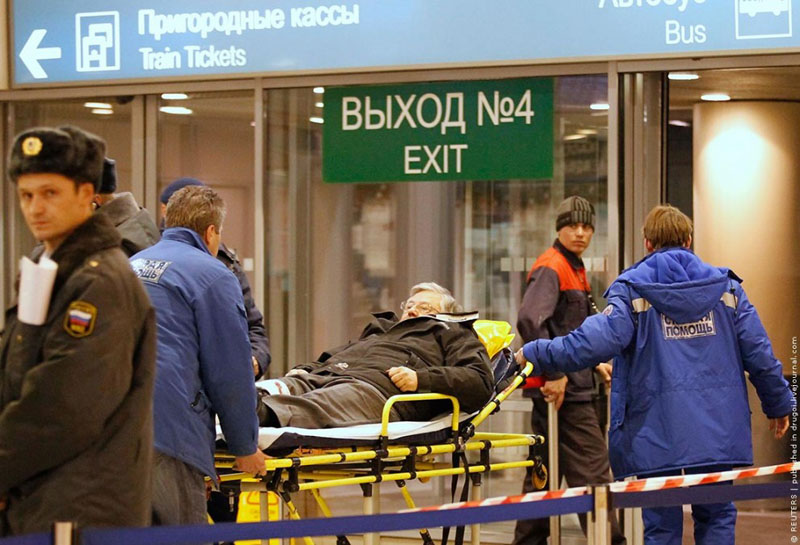 "Domodedovo"da partlayış: 35 ölü, 180 yaralı - YENİLƏNİR-VİDEO-FOTO