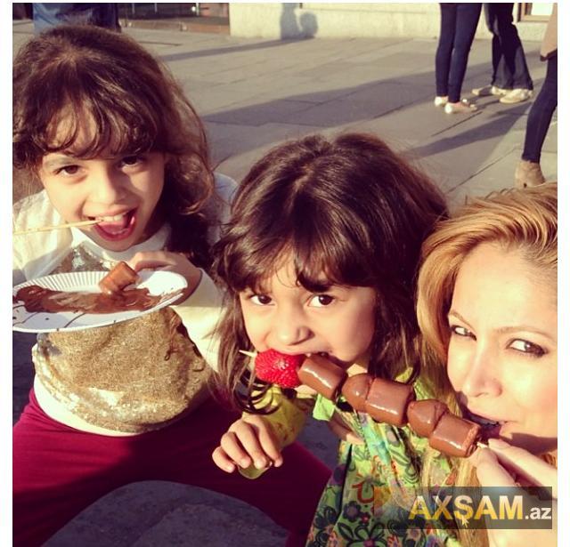 Nigar Camalın qızlarının şəkilləri yayıldı - FOTO