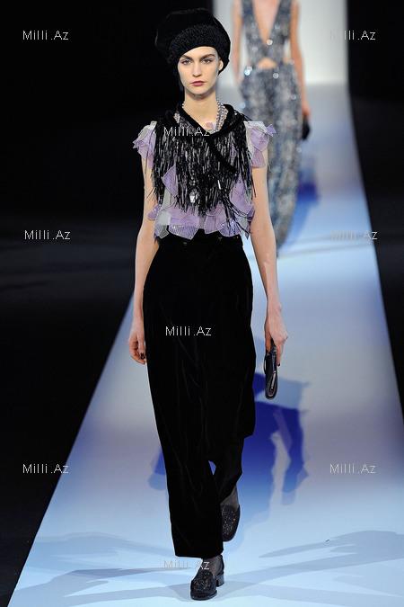 Giorgio Armani-nin yeni kolleksiyası - FOTO