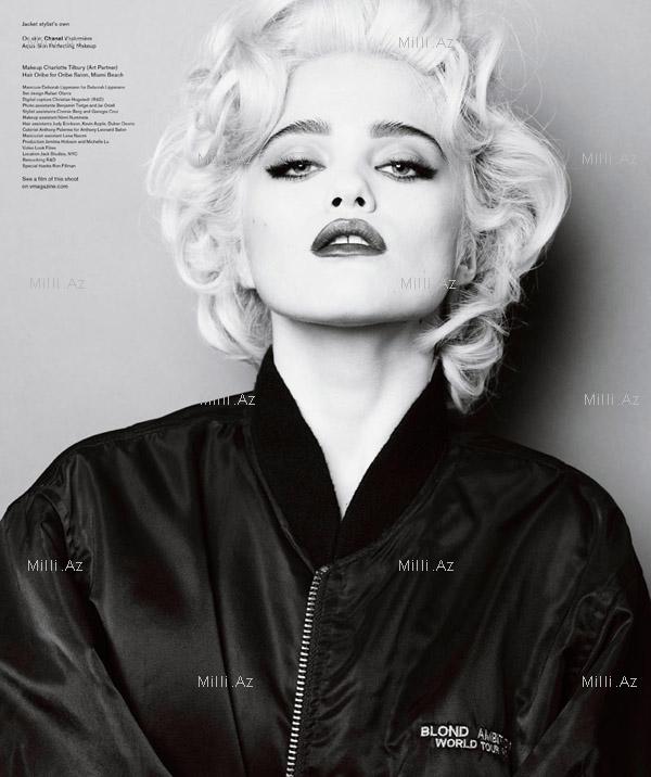 Supermodel Madonnaya oxşamaq istədi - FOТO