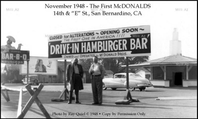 İlk McDonalds - FOTOSESSİYA