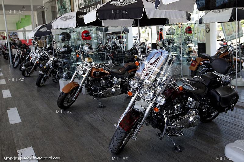 "Harley-Davidson" arzusu - FOTO