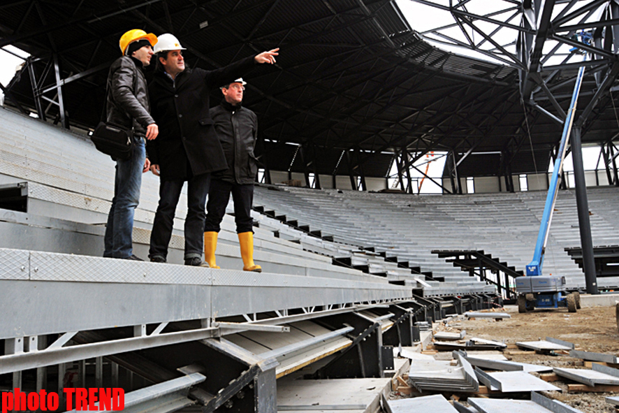 Bakıda "Eurovision 2012"nin keçiriləcəyi arena nə vaxt tam hazır olacaq? - FOTO
