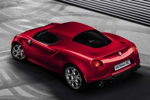 Alfa Romeo 4C göstərildi - FOTO