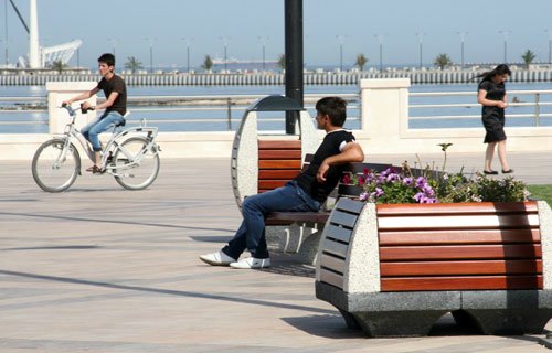 Yeni Bakı bulvarı - FOTOSESSİYA