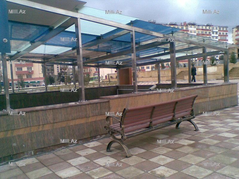 "Azadlıq prospekti" metrosunun çıxışı niyə "soyunduruldu"? - FOTO - YENİLƏNİB