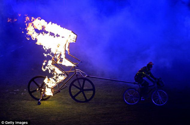 Paralimpiada-2012 başa çatdı: Londonda alov festivalı - FOTO