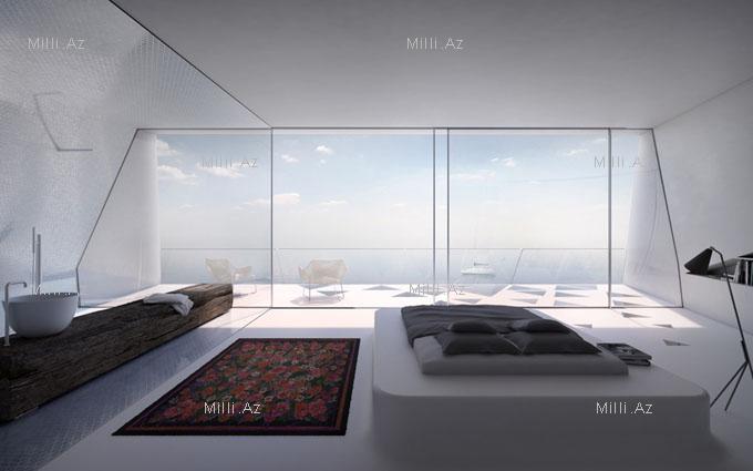 Rodos adasında bəyaz villa - FOTO